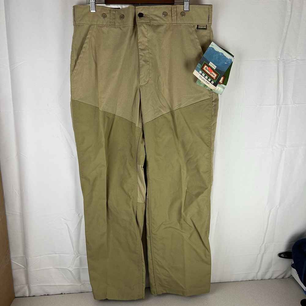 Vintage Remington Upland Pants Men 38x31 Khaki Hunting Outdoor NWT‎ USA Cordura